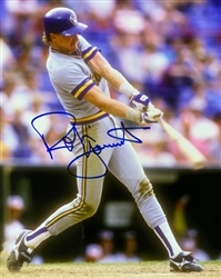 ROBIN YOUNT SIGNED BREWERS 8X10 PHOTO #21