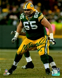 MARK TAUSCHER SIGNED PACKERS 8X10 PHOTO #1