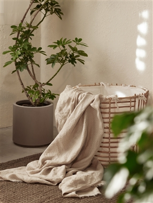 Ana Pure Linen throw  and multi-purpose scarf