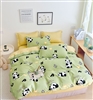 Kids Panda Baby 100% Cotton Comforter Set