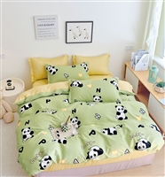 Kids Panda Baby 100% Cotton Comforter Set