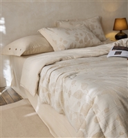 EVONE Linen/Cotton Quilt Set with Pillowcases Queen