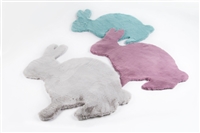audrey lara kids rabbit shaped area rug