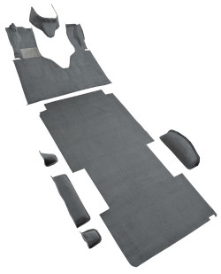 Replacement Vinyl Flooring <br> [Complete] <br> 1975-1983 Ford E-250 Econoline Ext with Engine Cover Fits 148 Wheel Base [Complete]