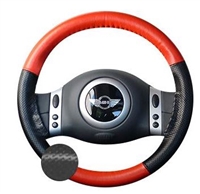 EuroPerf Two-Color Wheelskins Steering Wheel Cover