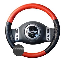 EuroPerf Two-Color Wheelskins Steering Wheel Cover
