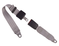 Non-Retractable 2 Point Lap Seat Belt with End Release Buckle