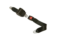 Retractable 2 Point Lap Seat Belt with Push Button Traveling Retractable