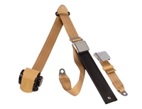 Retractable 3 Point Lap/Shoulder Seat Belt with Lift Latch Buckle