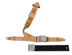 Non-Retractable 3 Point Lap/Shoulder Seat Belt with Lift Latch Buckle
