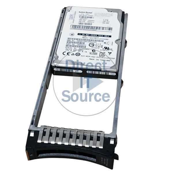 IBM 00AR010 - 1.2TB 10K SAS 6.0Gbps 2.5" Hard Drive