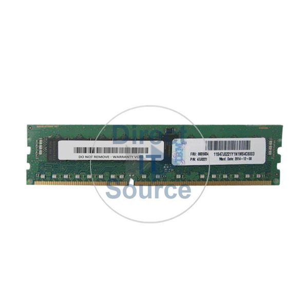 IBM 00D5034 - 8GB DDR3 PC3-14900 ECC Registered 240-Pins Memory