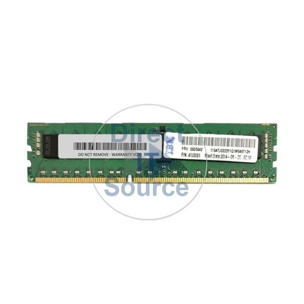 IBM 00D5042 - 8GB DDR3 PC3-14900 ECC Registered 240-Pins Memory