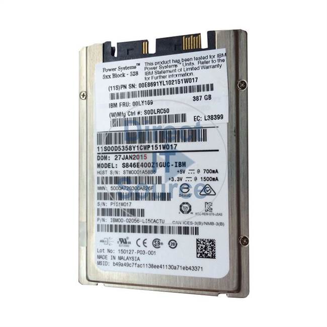 IBM 00E8691 - 387GB SAS 1.8" SSD