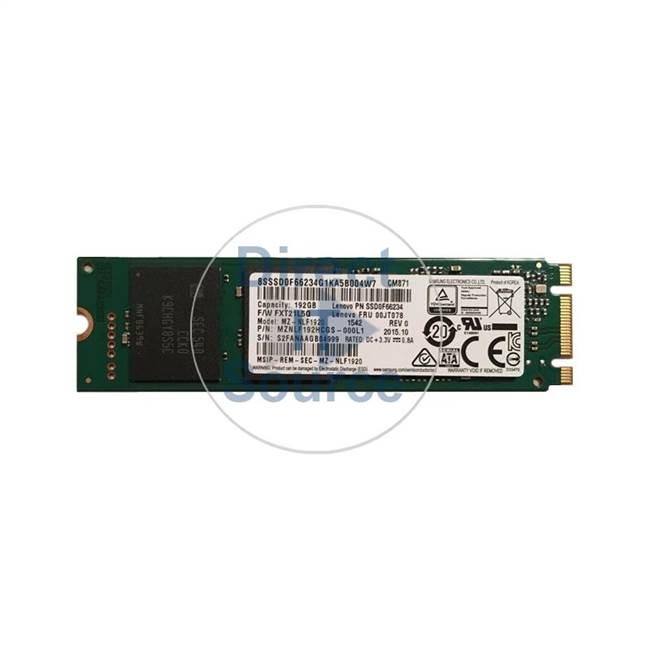 Lenovo 00JT078 - 192GB SATA SSD