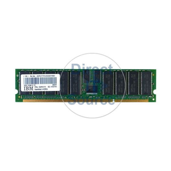 IBM 00P5771 - 1GB DDR PC-2100 ECC Registered 208-Pins Memory