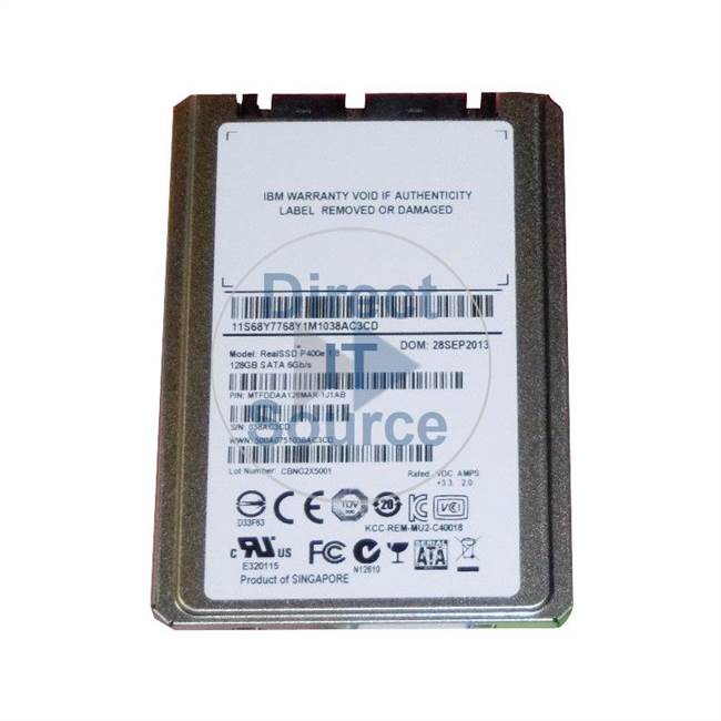 IBM 00W1223 - 128GB SATA 1.8" SSD
