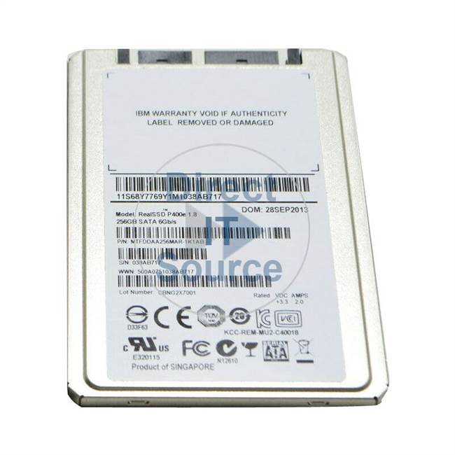 IBM 00W1228 - 256GB SATA 1.8" SSD