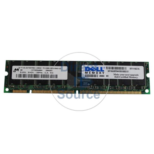 Dell 0160XM - 512MB SDRAM PC-133 ECC Registered Memory