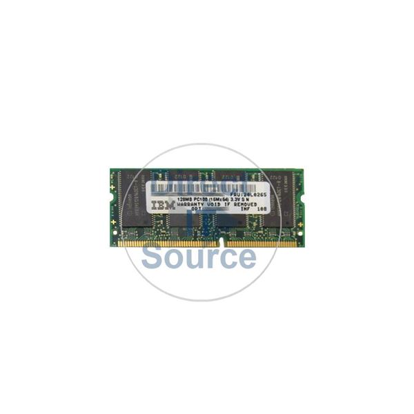 IBM 01K2730 - 128MB SDRAM PC-100 Memory