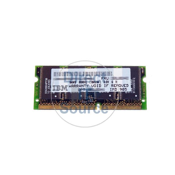 IBM 01K2735 - 64MB SDRAM PC-66 Non-ECC Unbuffered 144-Pins Memory