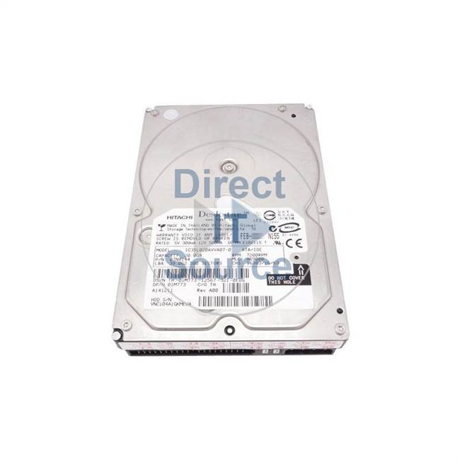 01M773 Dell - 20GB 7.2K 3.5" Cache Hard Drive