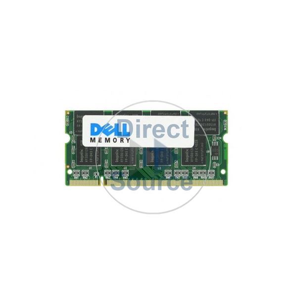 Dell 01Y255 - 1GB DDR PC-2700 Non-ECC Unbuffered 200-Pins Memory