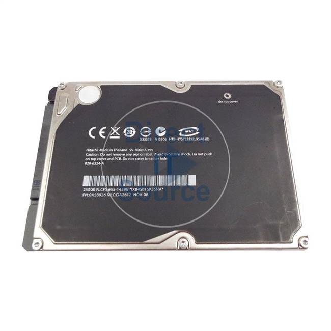 020-6224-A Hitachi - 250GB 5.4K 2.5" Cache Hard Drive