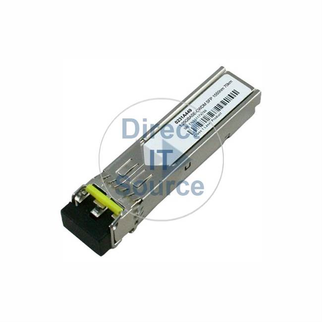 3Com 0231A449 - 1000Base-Lh70 CWDM SFP 1550Nm 70Km LC Transceiver Single Module