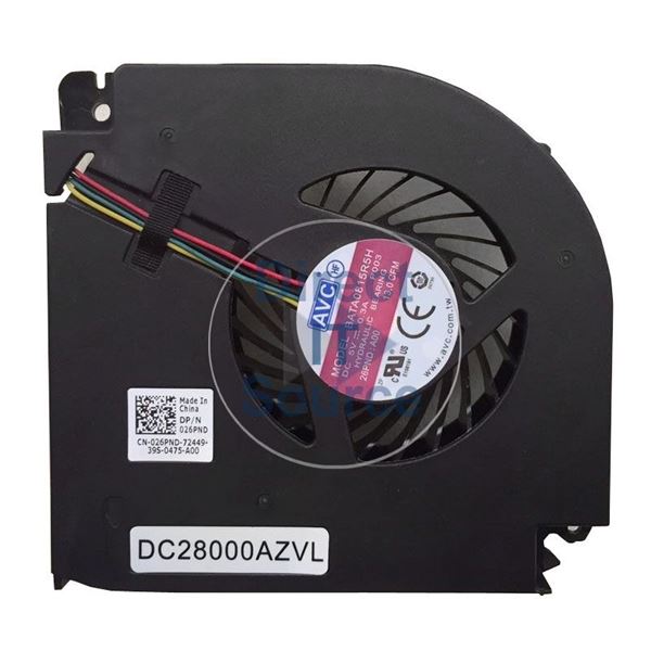 Dell 026PND - Fan Assembly for Precision M6700