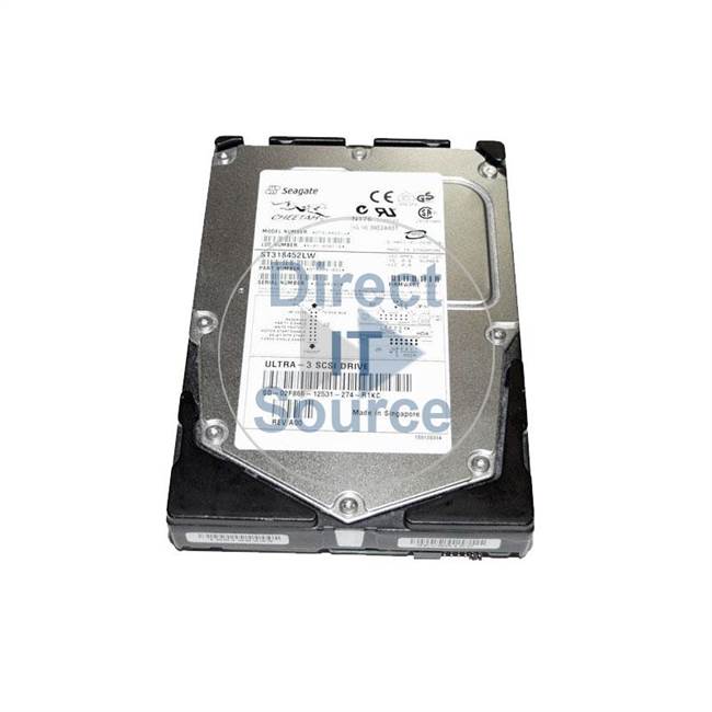 Dell 02F866 - 18.4GB 15K 68-PIN Ultra-160 SCSI 3.5" Hard Drive