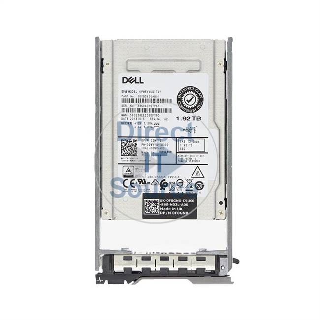Dell 02WVYG - 1.92TB SAS 12Gbps 2.5" SSD