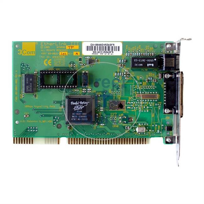 3Com 03-0021-202 - Etherlink III 10MBPS ISA Network Card