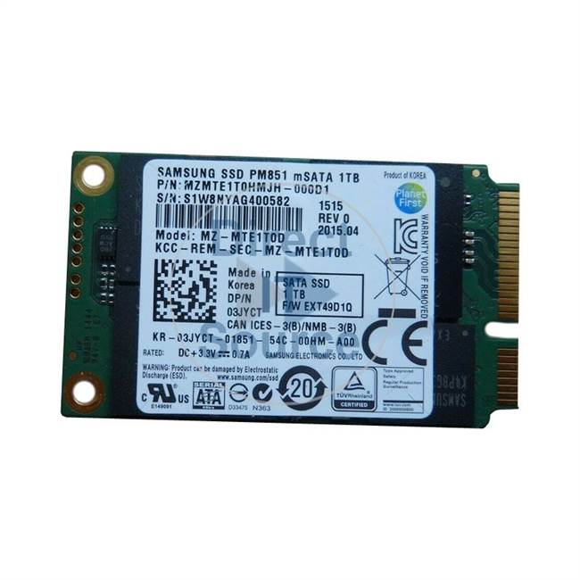 Dell 03JYCT - 1TB mSATA SSD