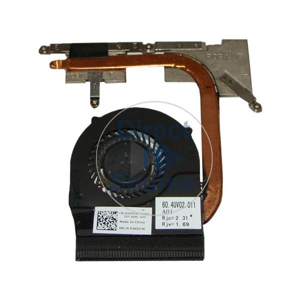 Dell 03KDCW - Fan and Heatsink for Inspiron 14z 5423