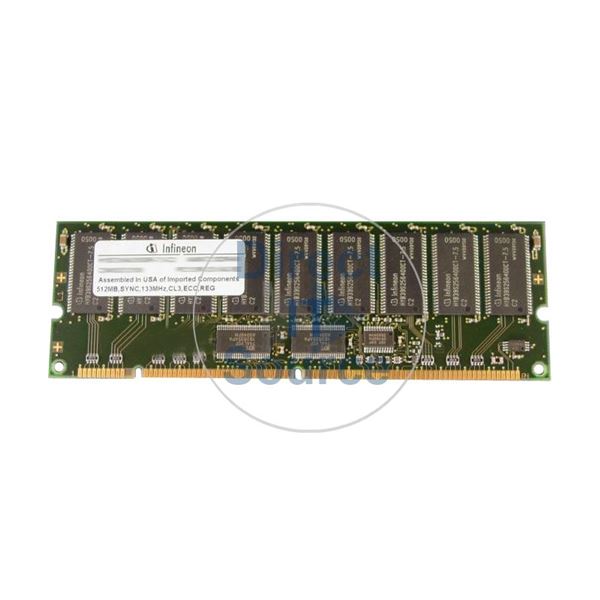 Dell 05D123 - 512MB SDRAM PC-133 ECC Registered 168-Pins Memory