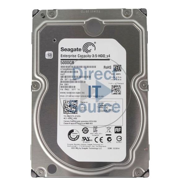 Dell 06FDT5 - 5TB 7.2K SATA 3.5" 128MB Cache Hard Drive