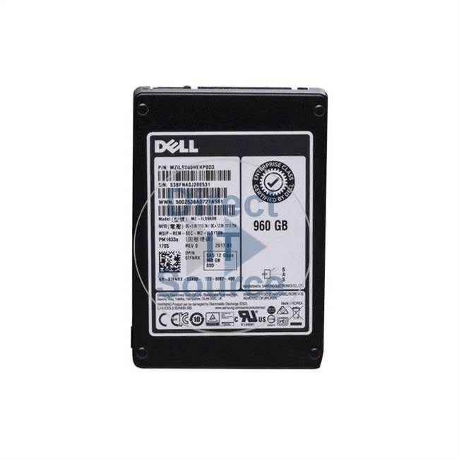 Dell 07FNRX - 960GB SAS 2.5" SSD