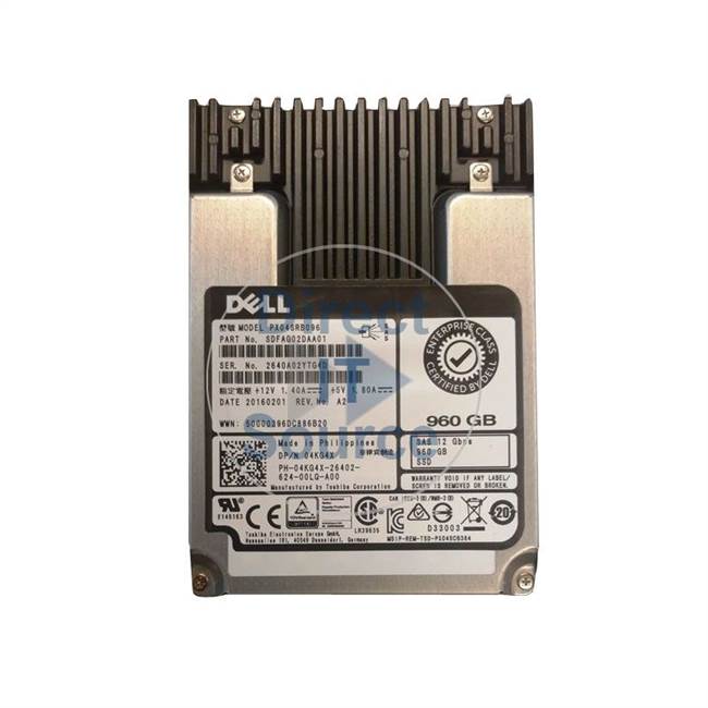 Dell 07J7M0 - 960GB SAS 2.5" SSD