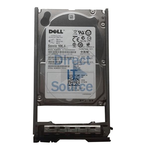 Dell 07T0DW - 600GB 10K SAS 2.5" Hard Drive