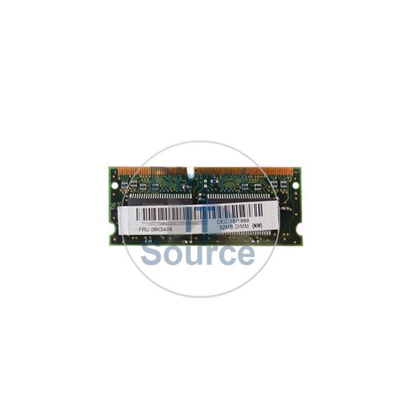 IBM 08K3408 - 32MB DDR PC-100 144-Pins Memory