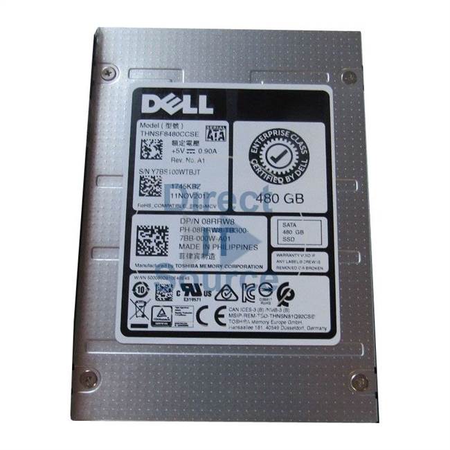 Dell 08RRW8 - 480GB SATA 2.5" SSD