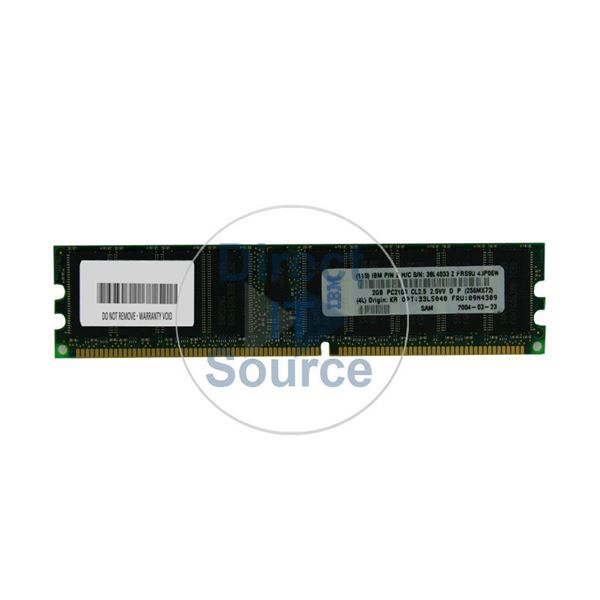 IBM 09N4309 - 2GB DDR PC-2100 ECC Registered 184-Pins Memory