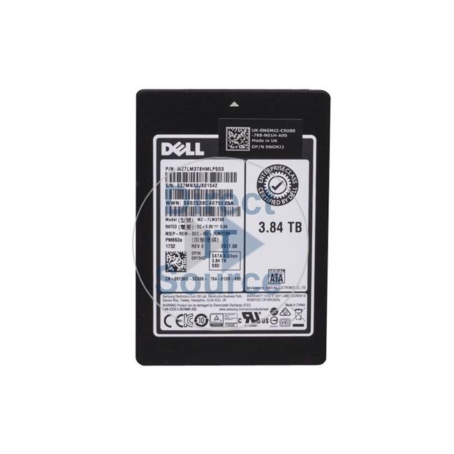 Dell 09Y3HD - 3.84TB SATA 2.5" SSD