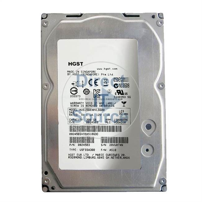 0B24503 Hitachi - 300GB 15K SAS 3.5" Cache Hard Drive