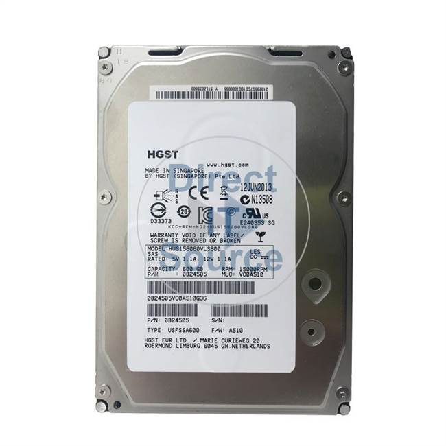 0B24505 Hitachi - 600GB 15K SAS 3.5" Cache Hard Drive