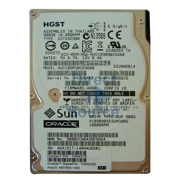 Hitachi 0B26022 - 900GB 10K SAS 6.0Gbps 2.5" 64MB Cache Hard Drive