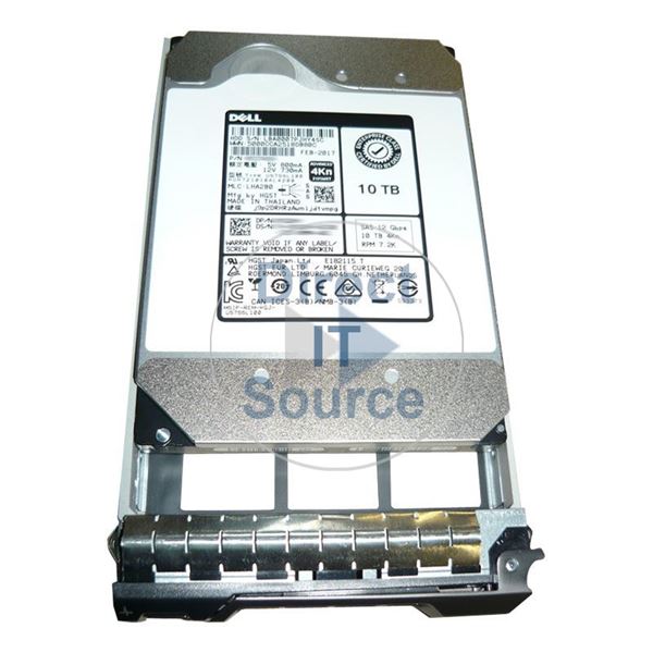 Dell 0CGMFR - 10TB 7.2K SAS 12.0Gbps 3.5" Hard Drive