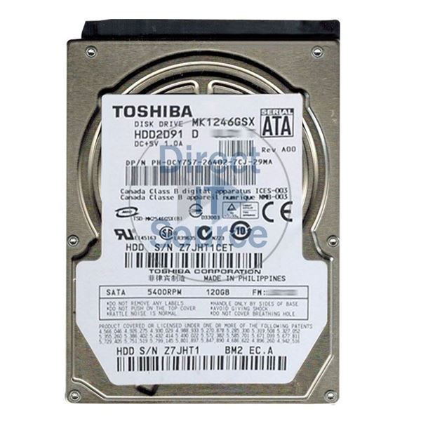 Dell 0CY757 - 120GB 5.4K SATA 2.5" 8MB Cache Hard Drive