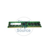 Dell 0D6599 - 1GB DDR2 PC2-3200 ECC Registered Memory